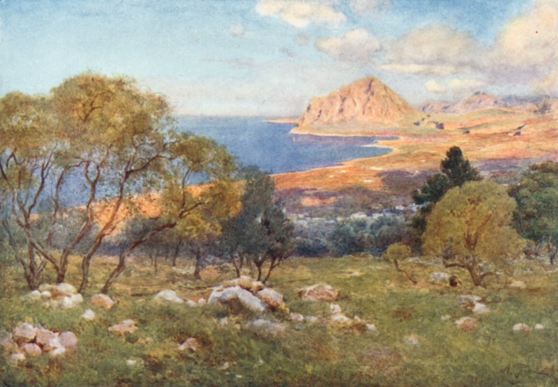 Monte Cofano a Trapani állambeli Portarella-ból alkotó: Alberto Pisa
