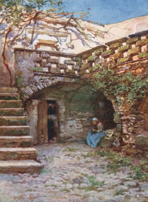 Monte San Giuliano udvara alkotó: Alberto Pisa