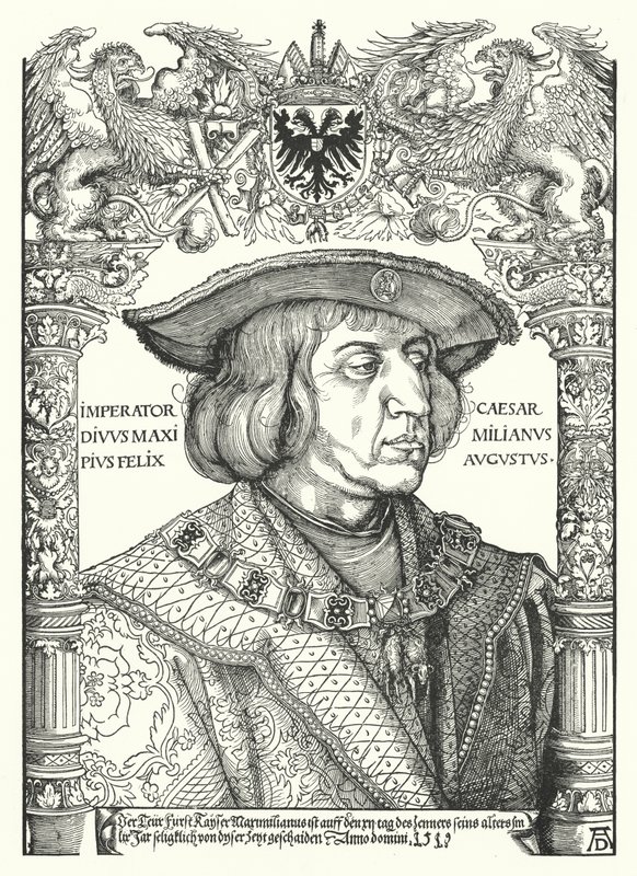 I. Maximilianus, Szent-római császár alkotó: Albrecht Dürer