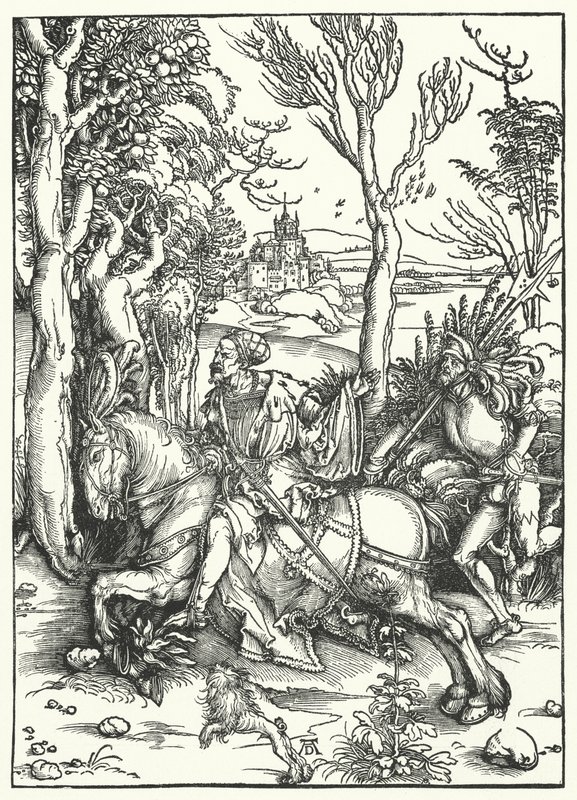 A lovag és a Landsknecht alkotó: Albrecht Dürer