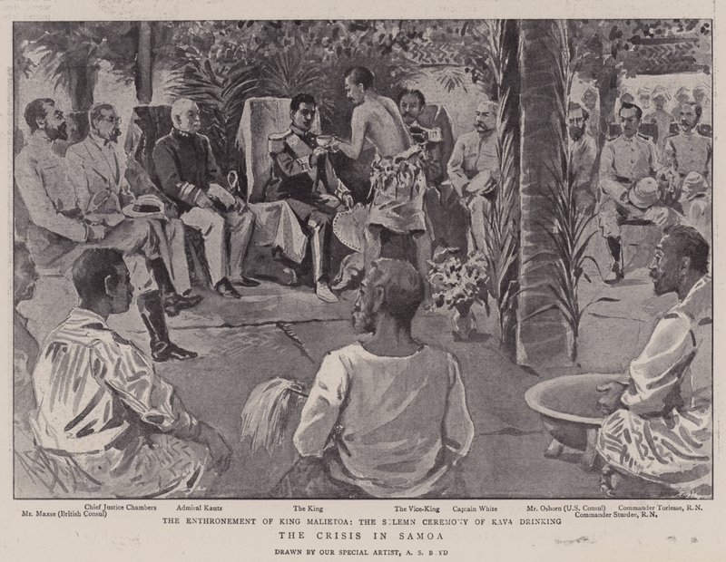 Válság Szamoán alkotó: Alexander Stuart Boyd