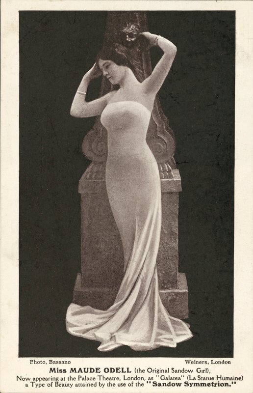 Maude Odell, amerikai színpadi színésznő (f/w fotó) alkotó: Alexander Bassano