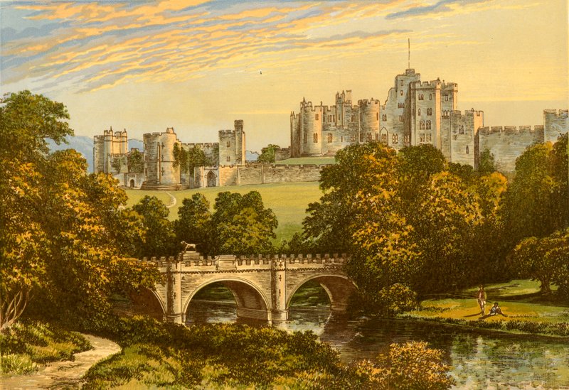 Alnwick kastély alkotó: Alexander Francis Lydon