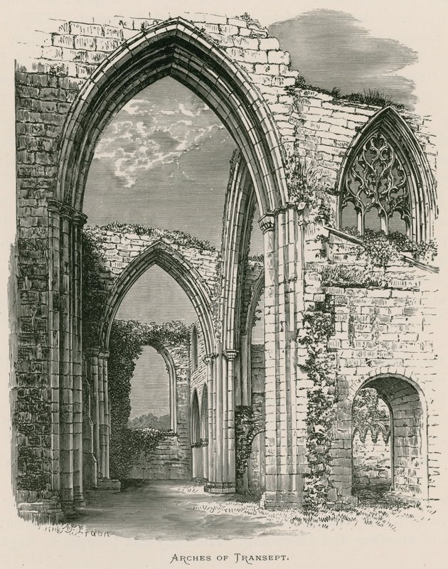 Bolton Priory, a kereszthajó boltívei alkotó: Alexander Francis Lydon