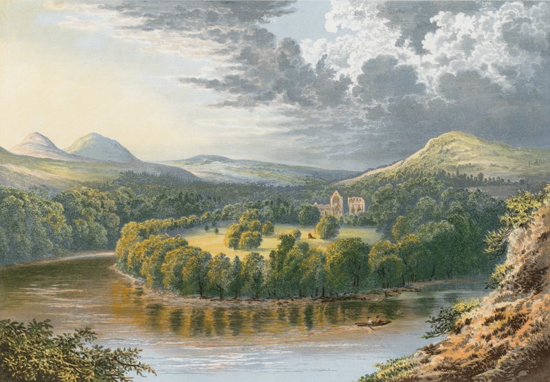 Dryburgh-i apátság alkotó: Alexander Francis Lydon