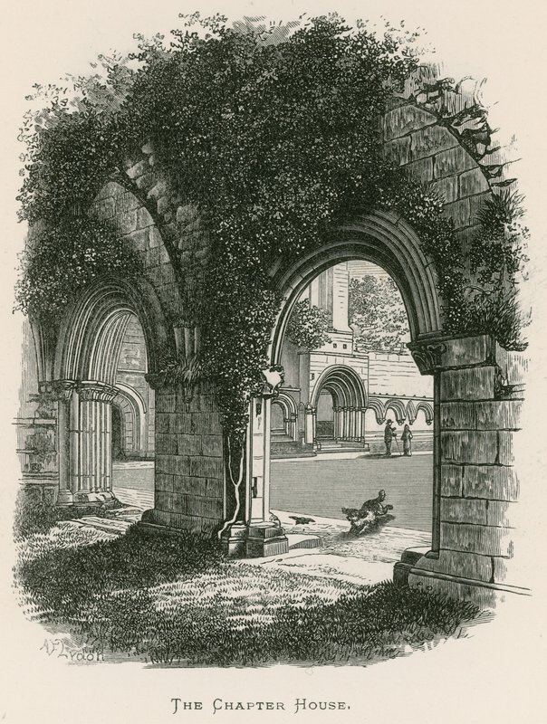 Fountains Abbey, a Káptalanház alkotó: Alexander Francis Lydon