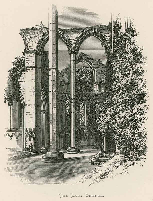 Fountains Abbey, The Lady Chapel alkotó: Alexander Francis Lydon