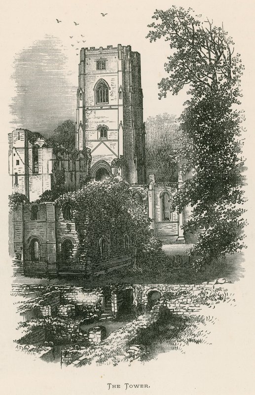 Fountains Abbey, a torony alkotó: Alexander Francis Lydon