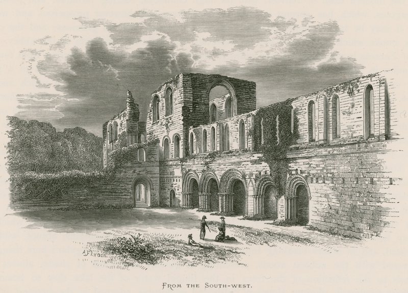 Furness apátság, délnyugatról alkotó: Alexander Francis Lydon