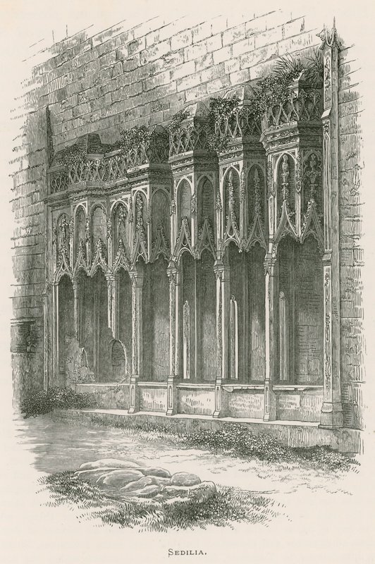 Furness apátság, Sedilia alkotó: Alexander Francis Lydon