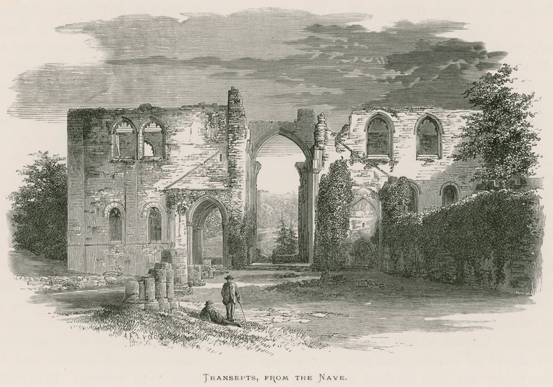 Furness Abbey, Transepts, From the Nave alkotó: Alexander Francis Lydon