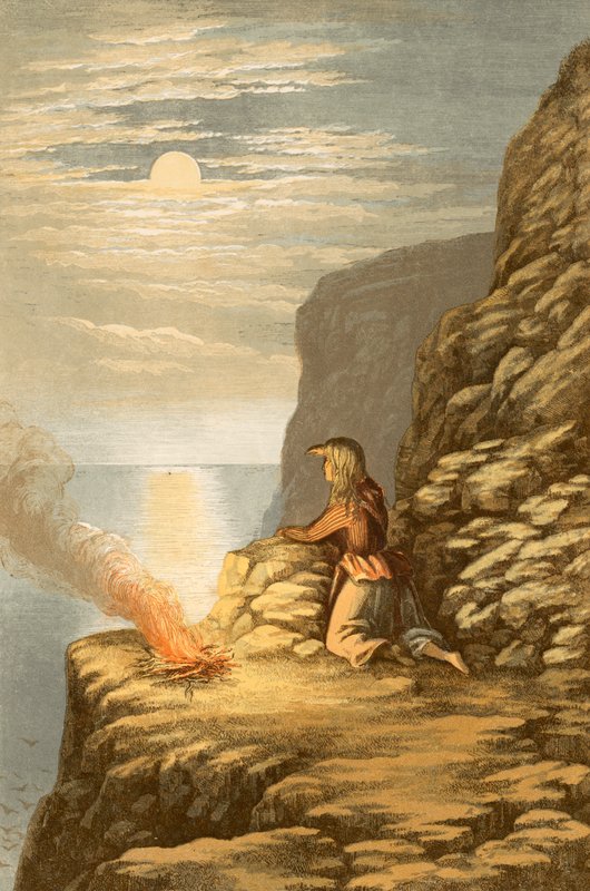Illusztráció Campbell The Pleasures of Hope című művéhez alkotó: Alexander Francis Lydon