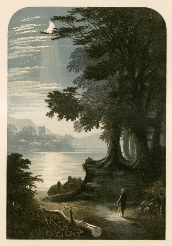 Illusztráció Milton Il Penserosójához alkotó: Alexander Francis Lydon