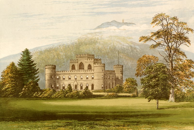 Inveraray kastély alkotó: Alexander Francis Lydon