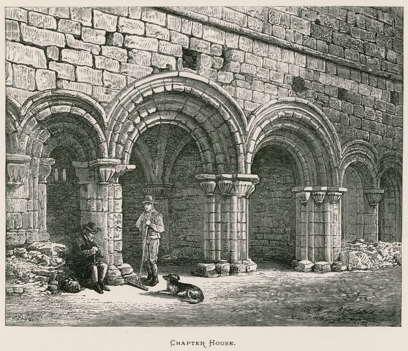 Kirkstalli apátság, Káptalanház alkotó: Alexander Francis Lydon