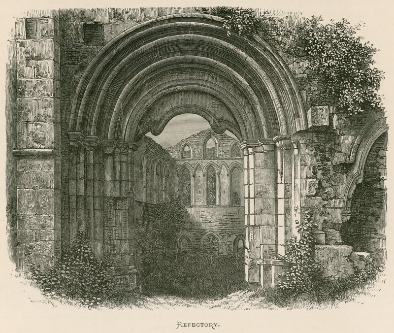 Rievaulx apátság, Refektórium alkotó: Alexander Francis Lydon