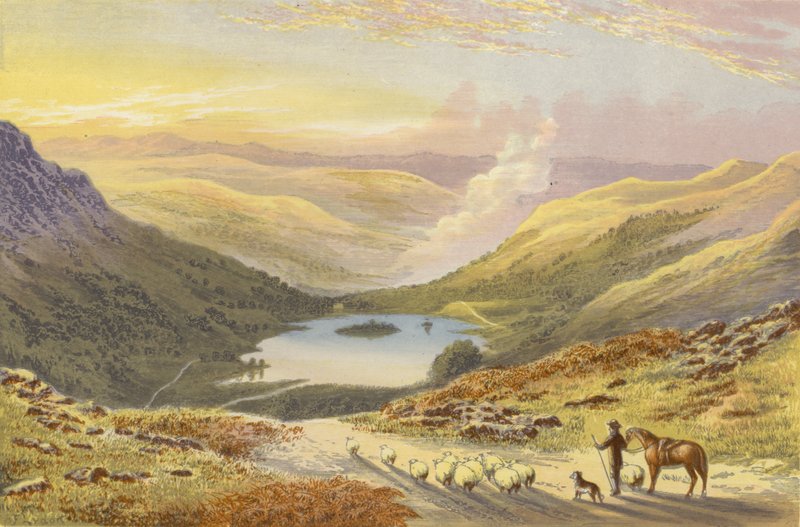 Rydal Water, a Loughrigg Terrace-től alkotó: Alexander Francis Lydon