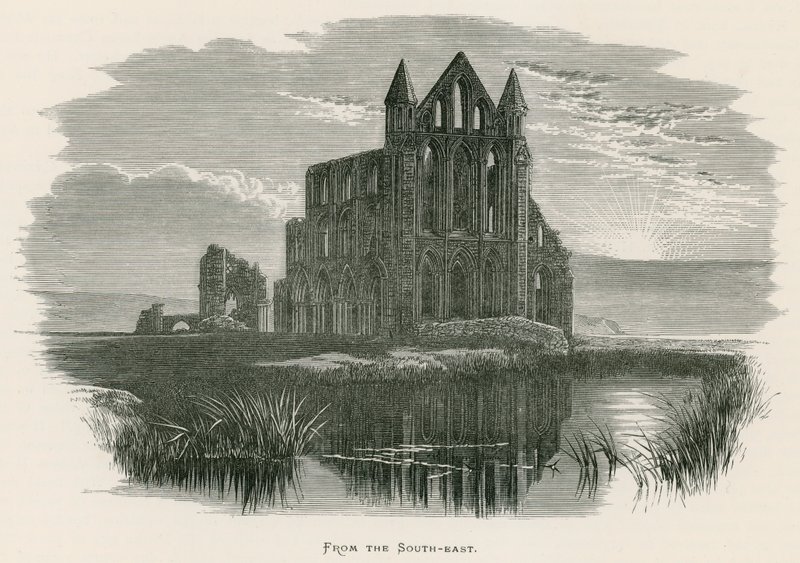 Whitby apátság, délkeletről alkotó: Alexander Francis Lydon