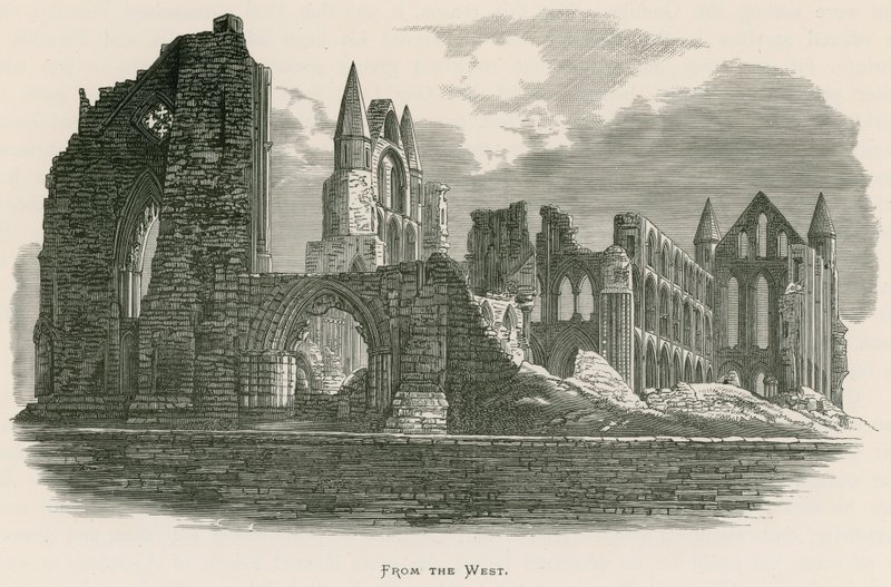 Whitby apátság, nyugatról alkotó: Alexander Francis Lydon