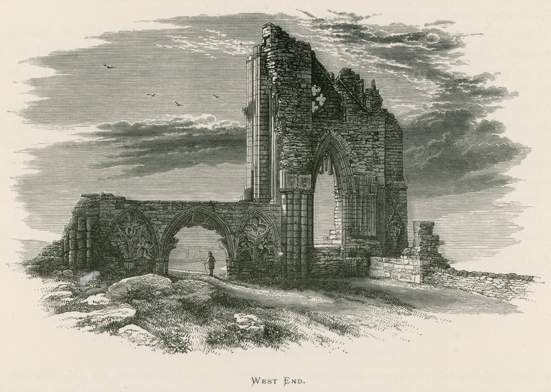 Whitby Abbey, West End alkotó: Alexander Francis Lydon