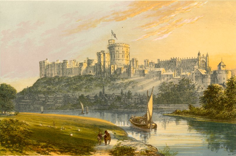 Windsori kastély alkotó: Alexander Francis Lydon