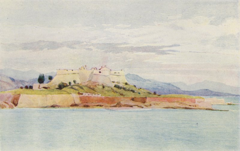 Antibes (színes litho) alkotó: Alexander Henry Hallam Murray