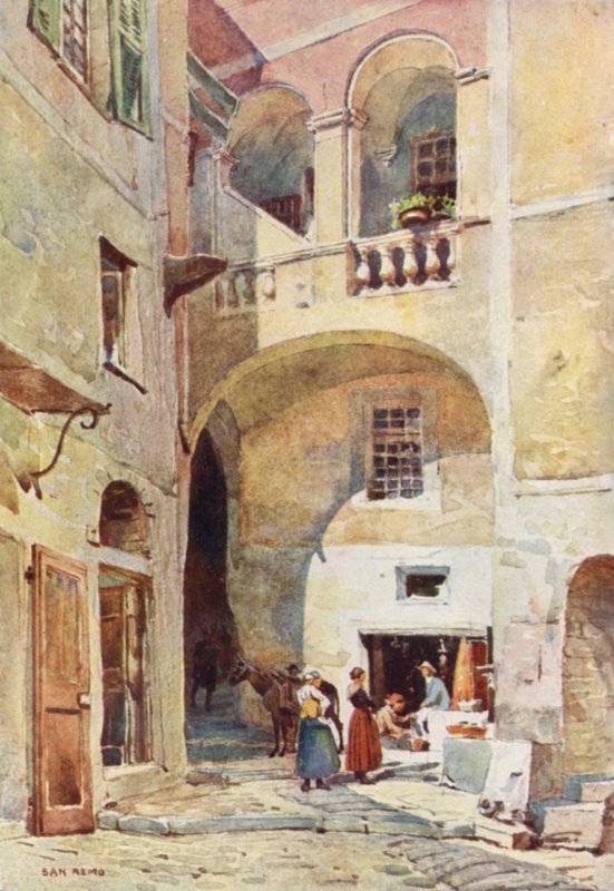 San Remo (színes litó) alkotó: Alexander Henry Hallam Murray