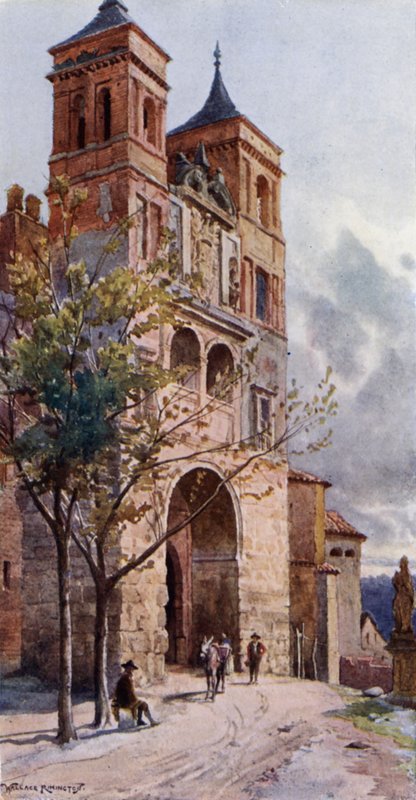 Puerta Del Cambron, Toledo (színes litó) alkotó: Alexander Wallace Rimington