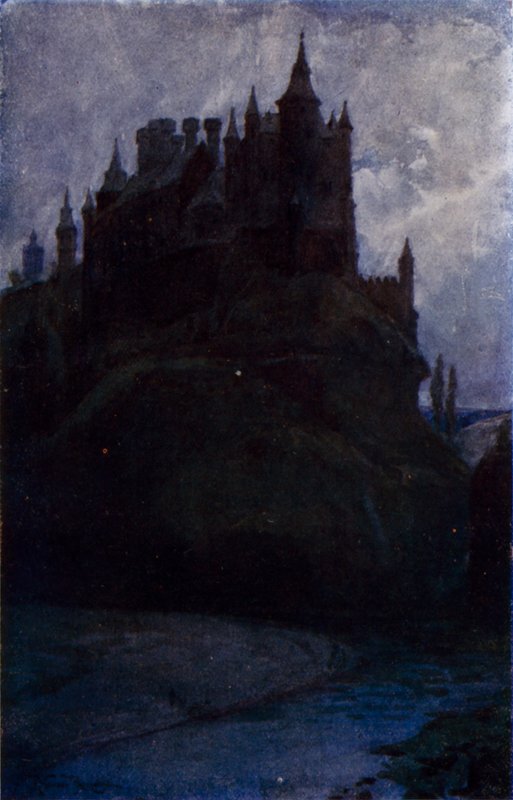 Alcazar, Segovia (színes litó) alkotó: Alexander Wallace Rimington