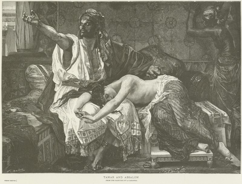 Támár és Absolon alkotó: Alexandre Cabanel