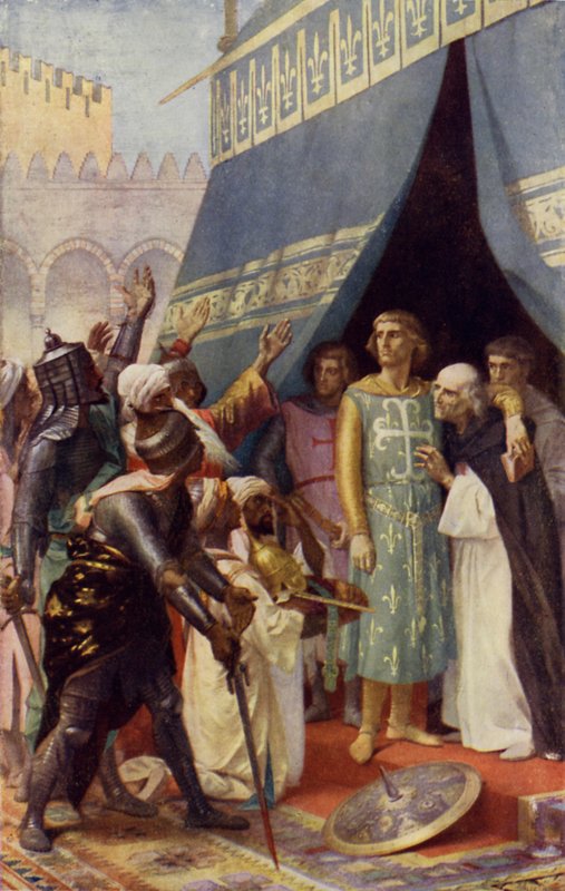 Szent Lajos fogoly a szaracénok kezében alkotó: after Alexandre Cabanel
