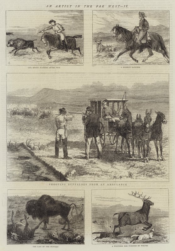 Egy művész a Távol-Nyugaton, II alkotó: Alfred Chantrey Corbould
