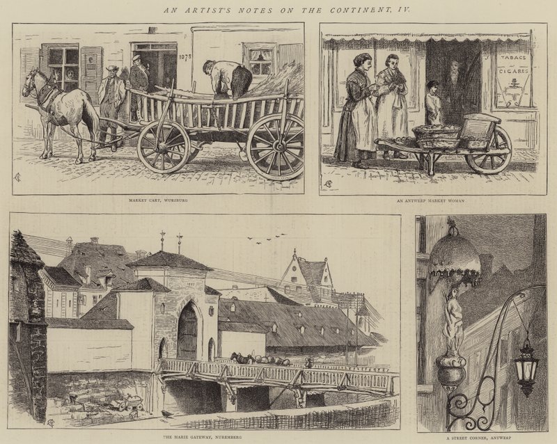 Egy művész feljegyzései a kontinensről, IV alkotó: Alfred Chantrey Corbould