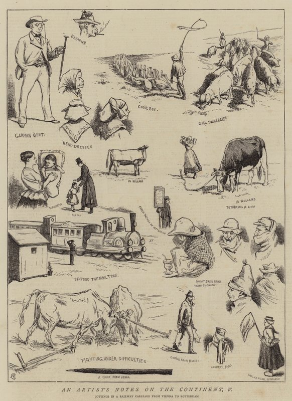 Egy művész feljegyzései a kontinensről, V alkotó: Alfred Chantrey Corbould