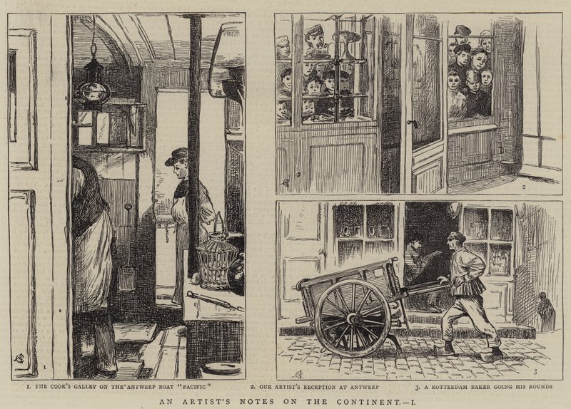 Egy művész feljegyzései a kontinensről-I alkotó: Alfred Chantrey Corbould