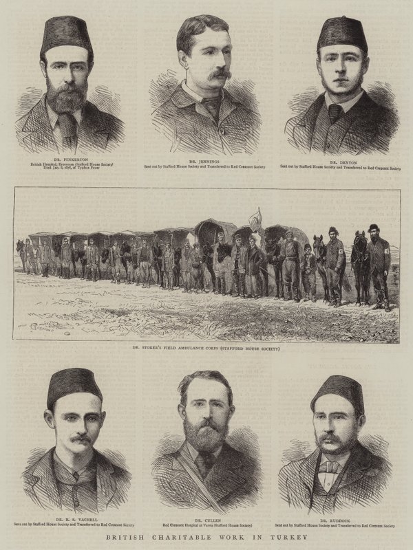Brit jótékonysági munka Törökországban alkotó: Alfred Chantrey Corbould