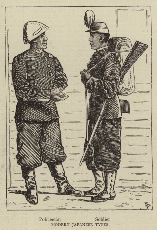 Modern japán típusok alkotó: Alfred Chantrey Corbould