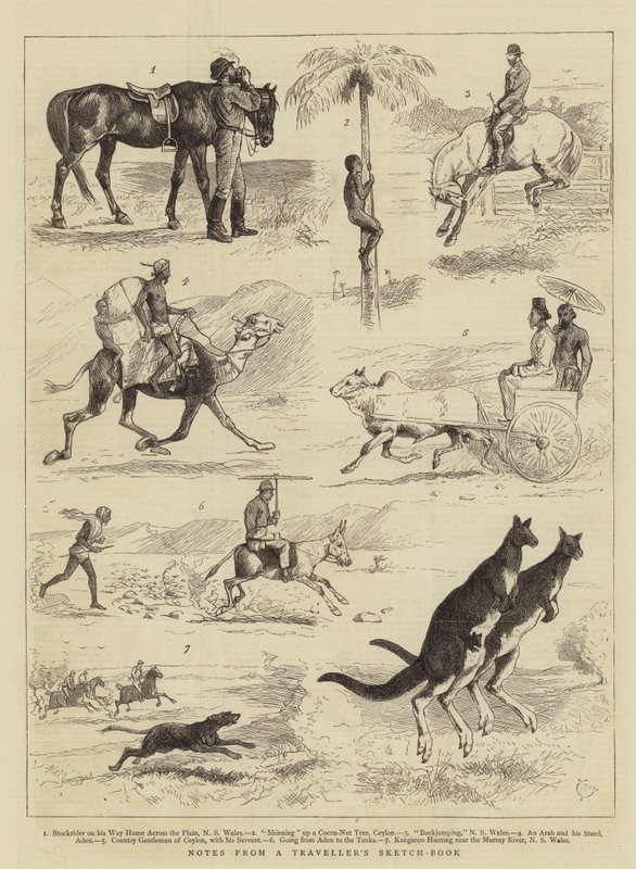 Feljegyzések egy utazó vázlatfüzetéből alkotó: Alfred Chantrey Corbould