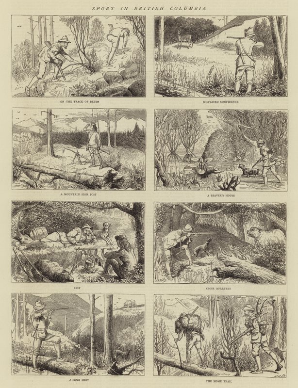 Sport Brit Kolumbiában alkotó: Alfred Chantrey Corbould
