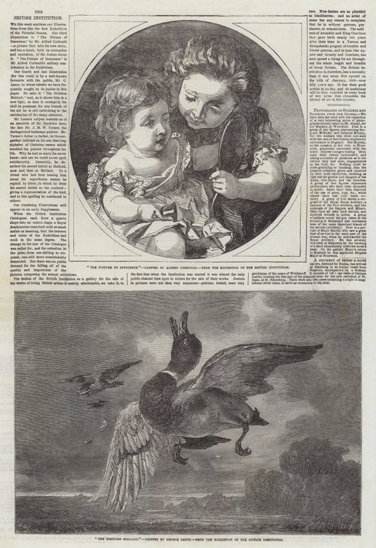 A brit intézmény alkotó: Alfred Chantrey Corbould