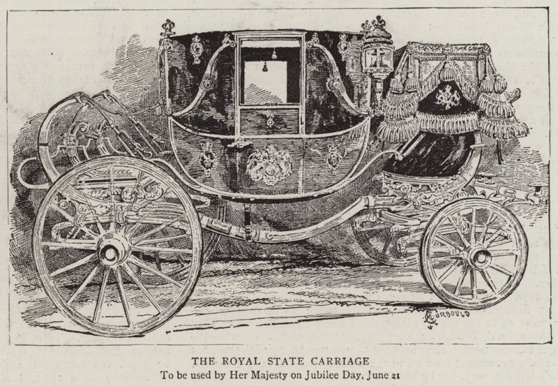 A királyi állami kocsi alkotó: Alfred Chantrey Corbould