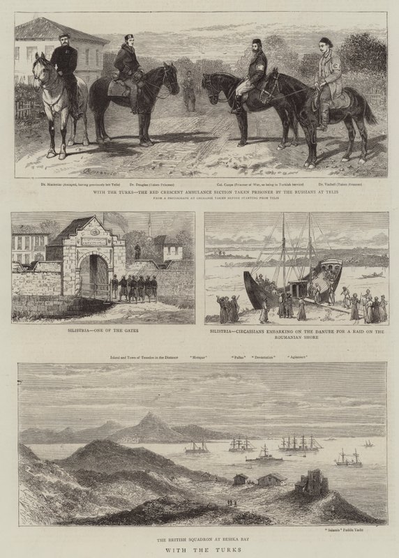 A törökökkel alkotó: Alfred Chantrey Corbould
