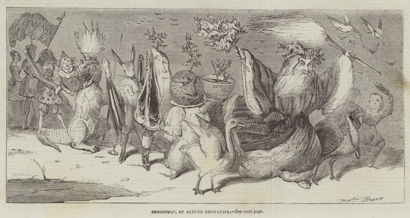 Karácsony alkotó: Alfred Crowquill