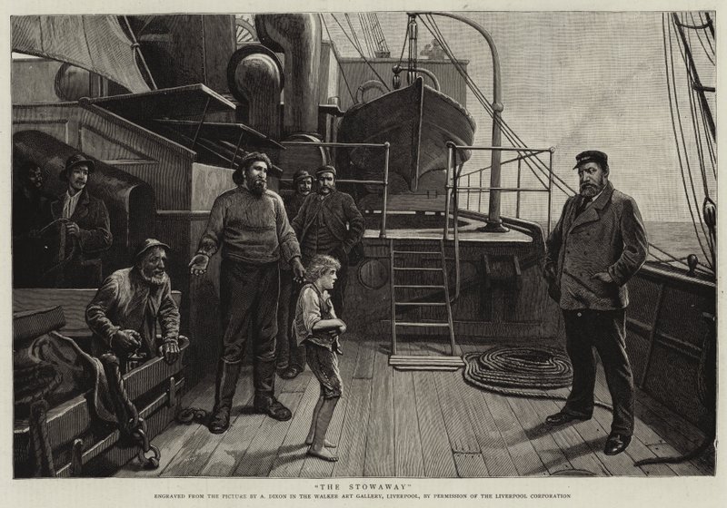 A Stowaway alkotó: Alfred Dixon