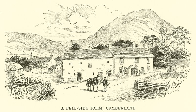 Fall-side Farm, Cumberland alkotó: Alfred Robert Quinton