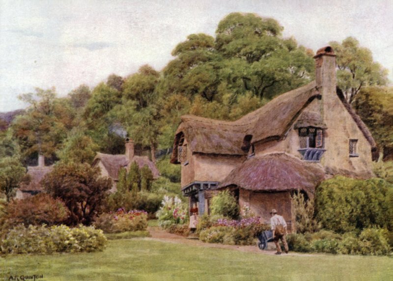 Almshouses, Selworthy Green, Somerset alkotó: Alfred Robert Quinton
