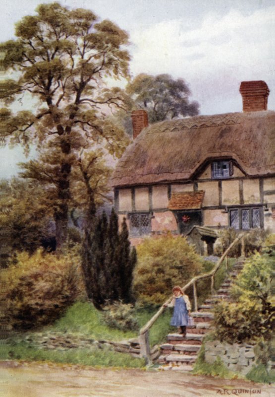 Cottage Steps, Ardington, Berkshire alkotó: Alfred Robert Quinton