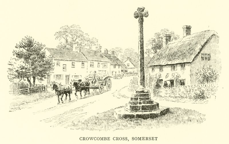 Crowcombe Cross, Somerset alkotó: Alfred Robert Quinton