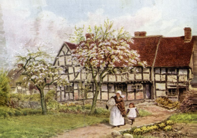 Dossington, Stratford-on-Avon közelében alkotó: Alfred Robert Quinton