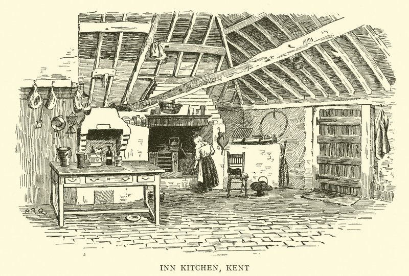 Inn Kitchen, Kent alkotó: Alfred Robert Quinton
